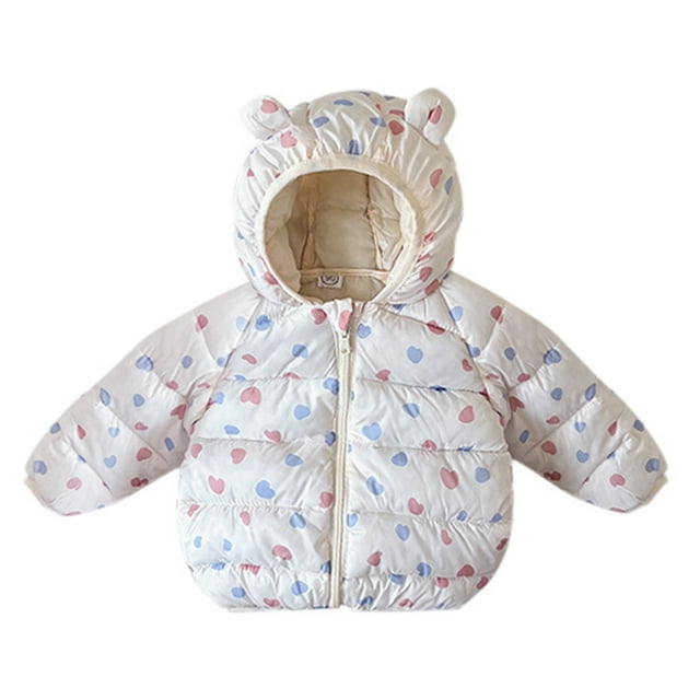 AJIWYH Kids Puffer Jacket,Baby Coat Autumn And Winter Children's Down