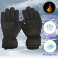 thumbnail image 1 of AJIWYH Kids Winter Gloves,Kids Winter Gloves Waterproof Ski Snowboard Gloves for Ourdoor Sports, Boys and Girls Cold Weather Bike Gloves Kids Snow Gloves Black,M, 1 of 8