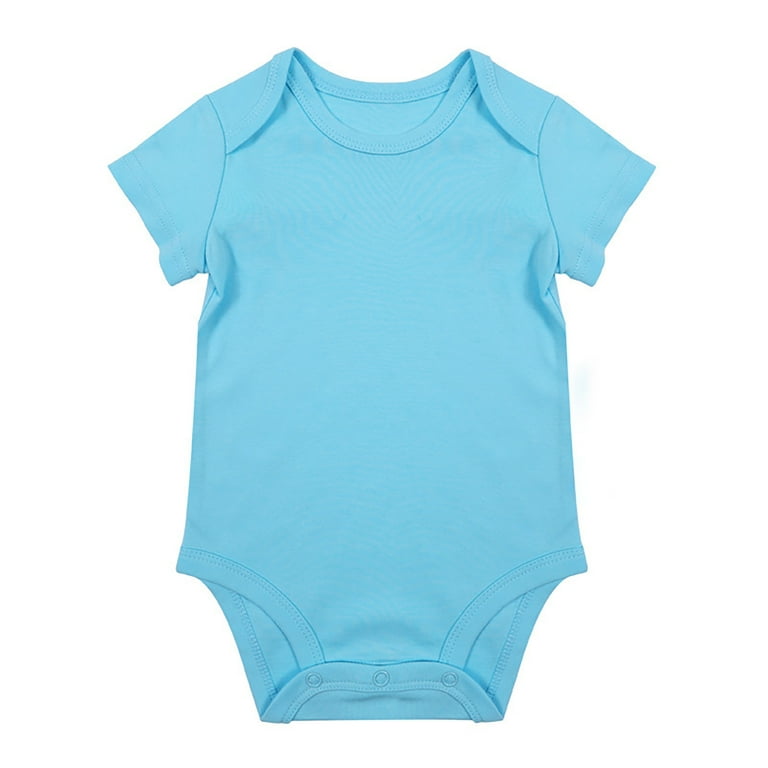 AJIWYH New Born Onesie Baby Girl Baby Sleep Suit Sky Blue for 18