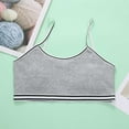 thumbnail image 1 of AJIWYH Sports Bra for Girls,Sports Bras for Girls 9-11 Kids Girls Underwear Bra Vest Children Adjustable Shoulder Strap Underclothes Undies Grey,12-16 Years, 1 of 4