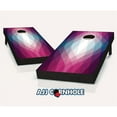 thumbnail image 1 of AJJCornhole 107-MagentaCrystal Megenta Crystal Theme Cornhole Set with Bags - 8 x 24 x 48 in., 1 of 1