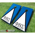 thumbnail image 1 of AJJCornhole 107-PhiBetaSigma Phi Beta Sigma Theme Cornhole Set with Bags - 8 x 24 x 48 in., 1 of 1