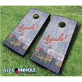 thumbnail image 1 of AJJCornhole 107-VintageNEayuh Vinstage New England Theme Cornhole Set with Bags - 8 x 24 x 48 in., 1 of 1