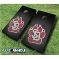 thumbnail image 1 of AJJCornhole 110-SouthDakotaSlanted South Dakota Coyotes Slanted Theme Cornhole Set with Bags - 8 x 24 x 48 in., 1 of 1