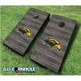 thumbnail image 1 of AJJCornhole 110-SouthernMissDistressed Southern Miss Golden Eagles Distressed Theme Cornhole Set with bags - 8 x 24 x 48 in., 1 of 1