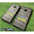 thumbnail image 1 of AJJCornhole 110-ToledoDistressed Toledo Rockets Distressed Theme Cornhole Set with Bags - 8 x 24 x 48 in., 1 of 1