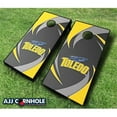 thumbnail image 1 of AJJCornhole 110-ToledoSwoosh Toledo Rockets Swoosh Theme Cornhole Set with Bags - 8 x 24 x 48 in., 1 of 1