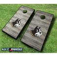 thumbnail image 1 of AJJCornhole 110-WoffordDistressed Wofford Terriers Distressed Theme Cornhole Set with Bags - 8 x 24 x 48 in., 1 of 1