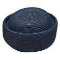 thumbnail image 1 of AJKHSAHDFJ Beret Hats For Hand Woven Church Hat Elegant Hat Artist Painter Hats For Summer Wedding Parties,Blue,7.28,Hat, 1 of 5
