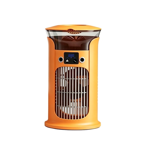 AJKHSAHDFJ Fans, Portable Fans, USB-Charged Fans Portable indoor cooling devices that operate quietly and feature adjustable fan speeds to meet individual comfort needs,Orange