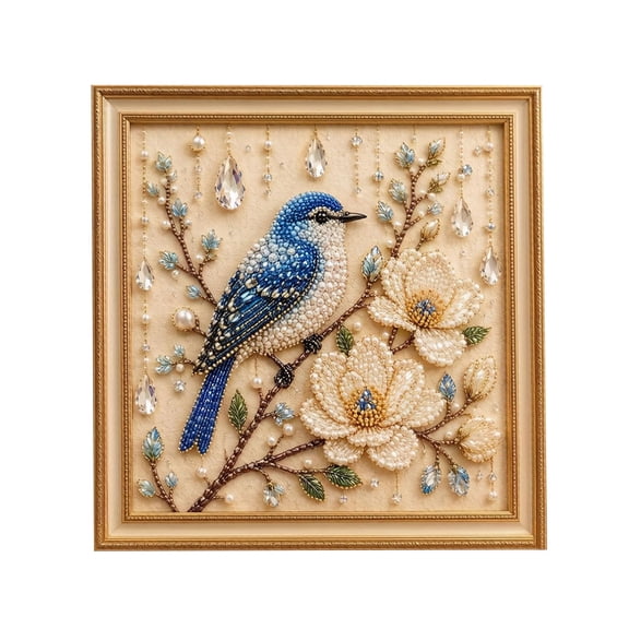 AJKHSAHDFJ Luxurious Bird Bead Art For DIY Knitting And Creativity – Exclusive Craft For Handmade Wirework And Bead Embellishments,B