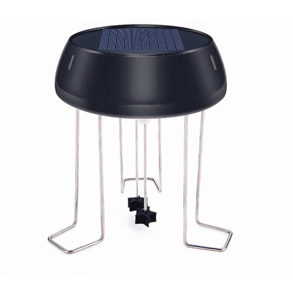 AJKHSAHDFJ Solar Powered Water Wiggler for Bird Bath, Floating Pool Agitator to Attract Birds, Energy Efficient Fountain Pump for Garden Pond, Easy Clean Solar Bubbler for Outdoor Water Features