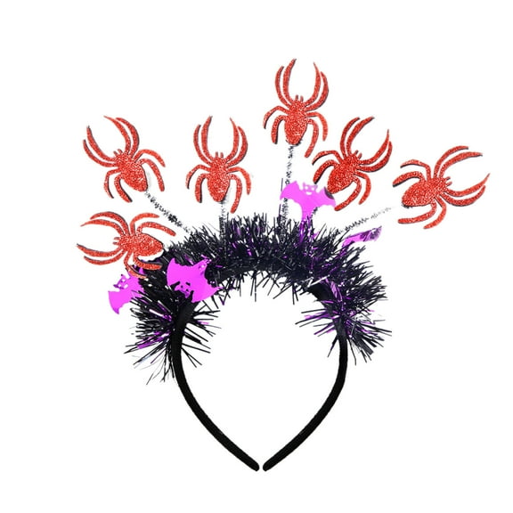 AJKSFHIU 2024 Halloween Decorations,Halloween Headbands for Women,Girls Halloween Headband,Day Of The Dead Hair Hoop Headband,Halloween Hair Bands Party Decoration Radial Headpieces