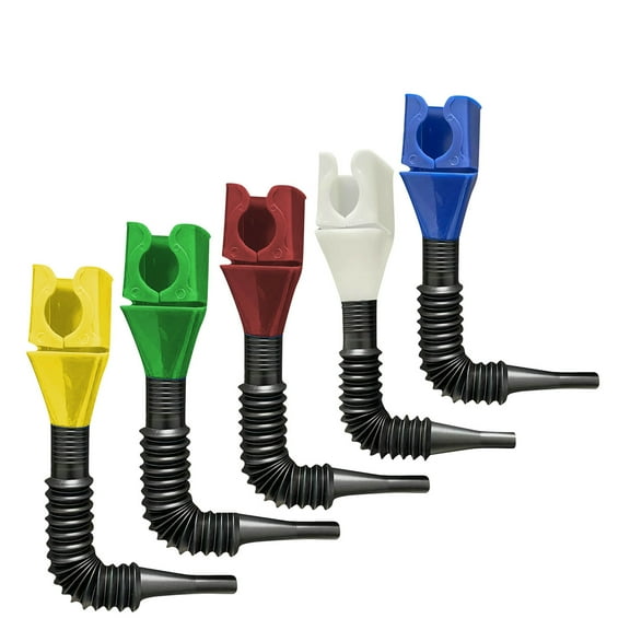 AJKSFHIU Convenient Funnel,5pcs Long Flexible Funnel with Hose ,Funnelfor Oil Change,Transmission Fluid,Funnel with Handle,Gas, , Oil Funnels for Cars Self-Driving Emergency Tool