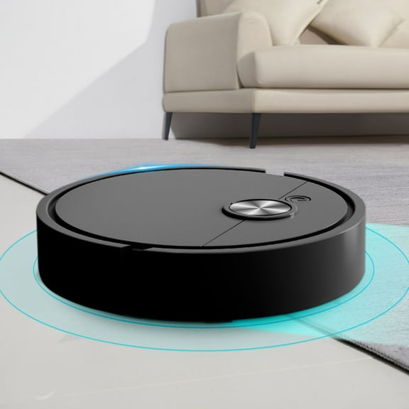AJKSFHIU Fall Savings!Robotic Vacuum Toy, Table Robot Vacuum Cleaner, 3-in-1 Rechargeable Cleaning Machine for Pet Hair, Low Carpet ,Suction Sweeping And Mopping Mini Vacuum Cleaner