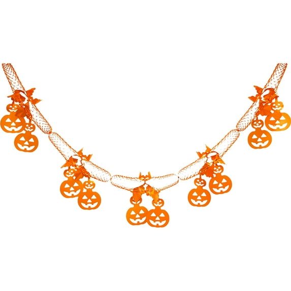 Chamoist Halloween Party Decorations,Haunted Scene Setters Backdrop Banner Supplies,Halloween Backdrop Banner Decorations ,Halloween Honeycomb Pull Flag Spider Bats Hanging Ghost Home Decoration