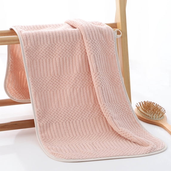 Chamoist Large Hand Towels Clearance,Thick Plush Hand Towels Dry,Cotton Absorbent Superfine Fiber Soft Comfortable Bath Towel,Absorbent Dry Oversized Towels Spa Hotel Luxury Hand Towels