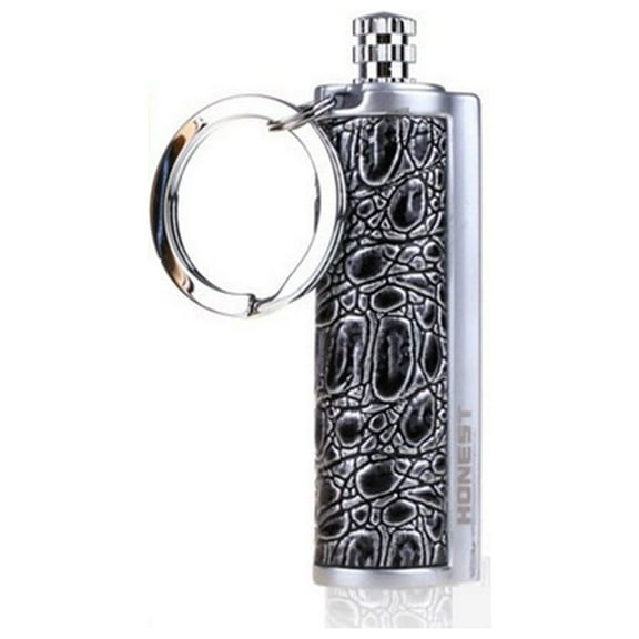 Chamoist Permanent Match Lighter,Permanent Match Strike Set with Containing Cotton Core,Keychain Fire Lighter Camping Emergency Survival Gear for Men,Gift for Father Men