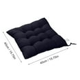 thumbnail image 1 of Chamoist Seat Cushion for Office Chair,Patio Chair Cushions,Soft Washable Removable Non-Slip Thickened Seat Cushion, Solid Color Brushed Chair Cushion Office Chair Pad Home Decoration, 1 of 5