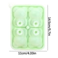 thumbnail image 1 of AJKSFHIU Silicone Mold Ice Tray,Bear Ice Molds,Ice Cube Trays Mold To Make Lovely 3D Diy Drink Ice Coffee Juice,Bear Silicone Candy Soap Candle Chocolate Mold for Holiday Christmas Party Gif, 1 of 4