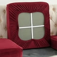 thumbnail image 1 of AJKSFHIU Sofa Slipcovers,Velvet Couch Cushion Covers,Stretch Velvet T Cushion Sofa Slipcovers,Individually Sofa Cushion Covers for Cushion Couch Seat,Cushion Covers for Sofa Seat, 1 of 8