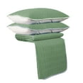 thumbnail image 1 of Chamoist Twin Quilt Bedding Set,Summer Quilt Sets, Soft Sheet Set,Bed Sheets Cotton ,Quilt Cover SetEmulsion Mattress Topper Layer Of Emulsion Foam Breathable Comfort,Responsive Support 3 piece Set, 1 of 9