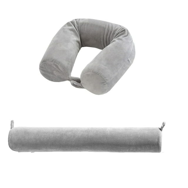 AJKSFHIU Twist Memory Foam Travel Pillow for Neck, Chin, Lumbar and Leg