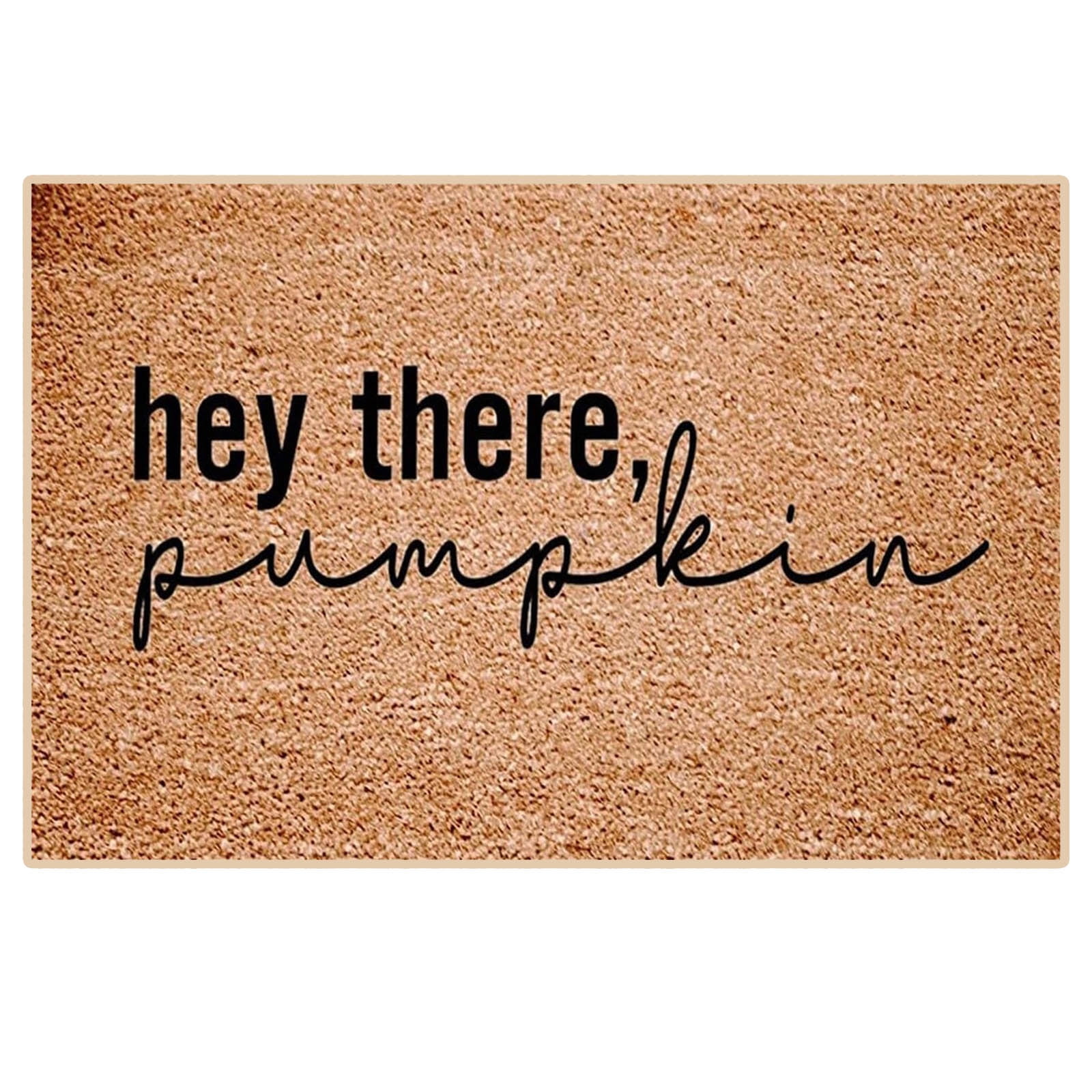 AJKSFHIU Fall Doormat,Pumpkin Front Door Mat Back to School