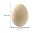 thumbnail image 1 of AJKSFHIU Wooden Eggs for Crafts,Wooden Easter Eggs,Small Wooden Eggs for Crafts,Fake Eggs,Artificial Egg,Wood Eggs for Crafts,By Woodpeckers,Easter Egg Toys, 1 of 8
