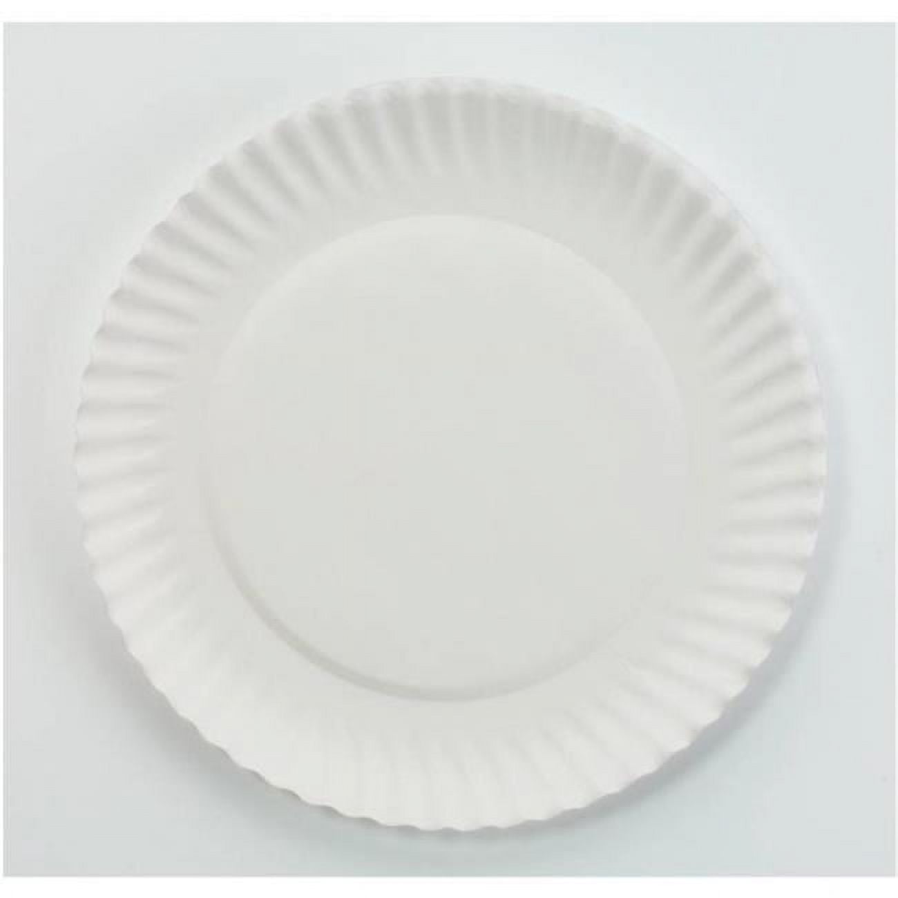AJM CB12AJ008125 12 oz Paper Plate Bowl, Medium Weight White