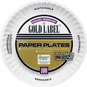 AJM Packaging 9 in. Plates & Paper - White