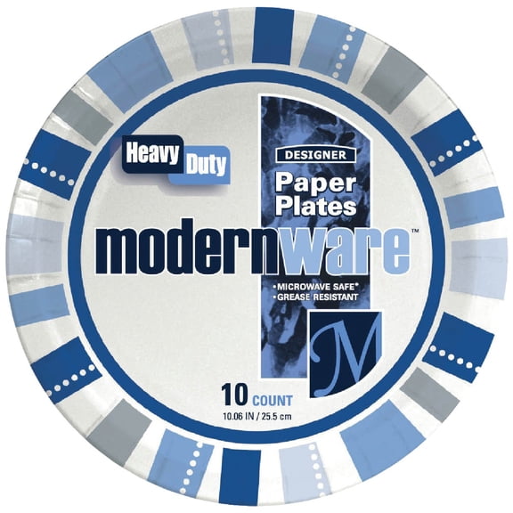 AJM Packaging AJM ModernWare Paper Plate - Single Pack