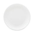 thumbnail image 1 of AJM Packaging Corporation Coated Paper Plates, 9" dia, White, 100/Pack, 12 Packs/Carton, 1 of 4