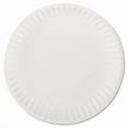 thumbnail image 1 of AJM Packaging Corporation White Paper Plates, 9" dia, 100/Pack, 10 Packs/Carton, 1 of 1
