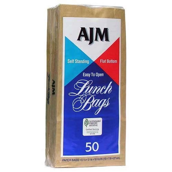 AJM Packaging Reusable Lunch Bag - Multicolor, Everyday Use - 1200 Per Case Residential Use, Standard Application