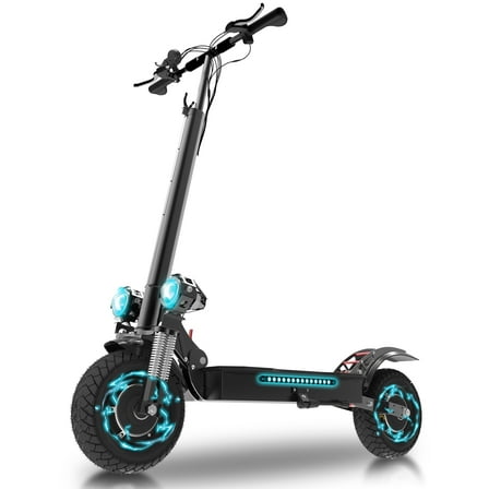 AJOOSOS X700 Electric Scooter, 60V 3200W Dual Motor, 45 mph Max Speed Power, 50 Miles Range