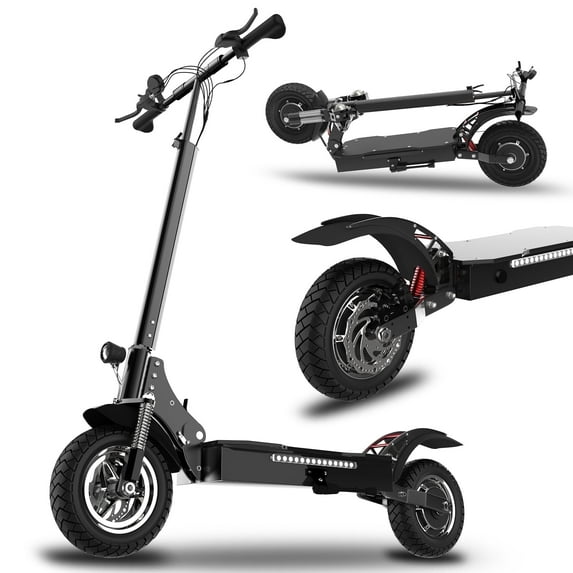 AJOOSOS X750 Electric Scooter Adults, 40 mph & 50 Miles Long Range, 1600W Motor, 300 lbs Max Load