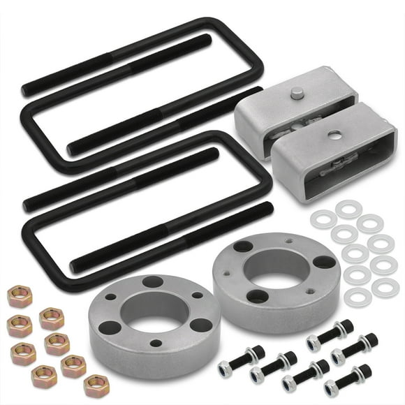 AJP Distributors 2" Front 2" Rear Leveling Lift Kit Spacer SL Compatible/Replacement For Chevrolet Chevy Silverado GMC Sierra 2007 2008 2009 2010 2011 2012 2013 2014 2015 2016 2017 2018 2019 2020 2021