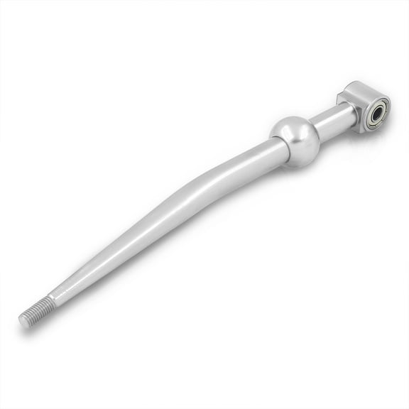 AJP Distributors Aluminum Single Bend Short Quick Throw Shifter Chrome Compatible/Replacement For Acura Integra / Honda Civic CRX Del Sol Manual Transmission 88 89 90 91 92 93 94 95 96 97 98 99 00 01