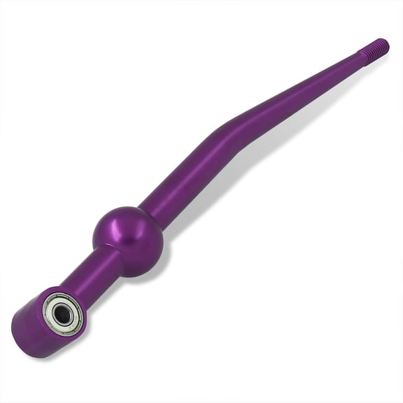 AJP Distributors Aluminum Single Bend Short Quick Throw Shifter Purple Compatible/Replacement For Acura Integra / Honda Civic CRX Del Sol Manual Transmission 88 89 90 91 92 93 94 95 96 97 98 99 00 01