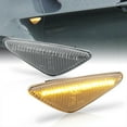 thumbnail image 1 of AJP Distributors Clear Lens Amber Sequential LED Blinker Indicator Side Marker Turn Signal Lights Lamps For BMW X3 X5 X6 E70 E71 E72 F25 2007 2008 2009 2010 2011 2012 2013 2014 07 08 09 10 11 12 13 14, 1 of 9
