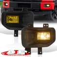 thumbnail image 1 of AJP Distributors Front Bumper Yellow Lens Fog Lights Driving Lamps Assembly Set Left & Right + Wiring Harness Switch Bezels Bulbs Compatible/Replacement For Ford F150 F-150 Pickup Truck 2015 2016 2017, 1 of 11