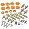 thumbnail image 1 of AJP Distributors JDM Low Profile Aluminum Engine Slim Valve Cover Cap Washer Bolts Hardware Dress Up Kit Gold Compatible/Replacement For Honda Civic Acura Integra B16 B17 B18 B Series DOHC VTEC Motor, 1 of 4