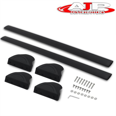 AJP Distributors JDM OE Factory Style Aluminum Roof Rack Rail Crossbar Top Mount Cargo Luggage Carrier Pair Set Compatible/Replacement For Pilot YF3 YF4 2016 2017 2018 2019 2020 2021 16 17 18 19 20 21