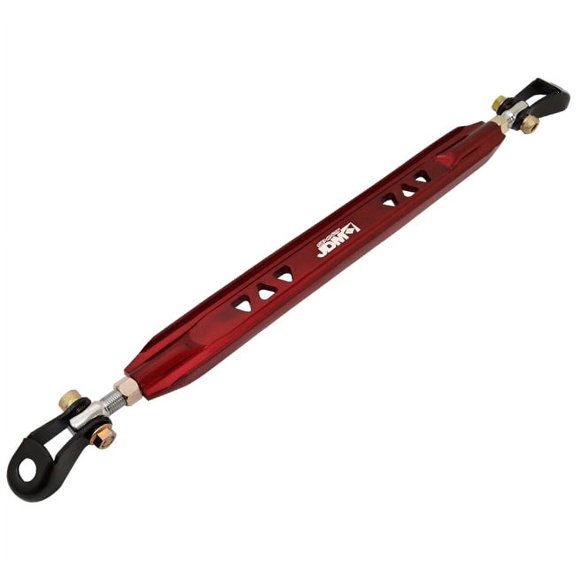 AJP Distributors JDM Sport Rear Lower Red Aluminum Strut Tower Brace Tie Rod Arm Stabilizer Bar Suspension Handling Compatible/Replacement For Acura RSX DC5 2002 2003 2004 2005 2006