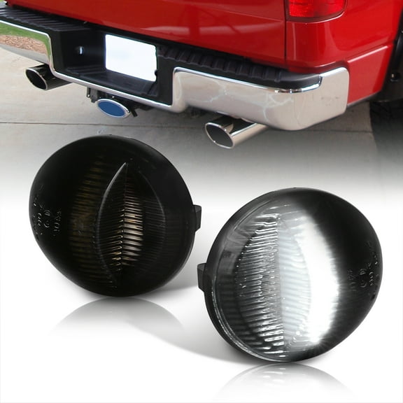 AJP Distributors LED License Plate Lights Lamps Pair Compatible/Replacement For Ford F150 F250 F350 F450 F550 1990-2016 90 91 92 93 94 95 96 97 98 99 00 01 02 03 04 05 06 07 08 09 10 11 12 13 14 15 16