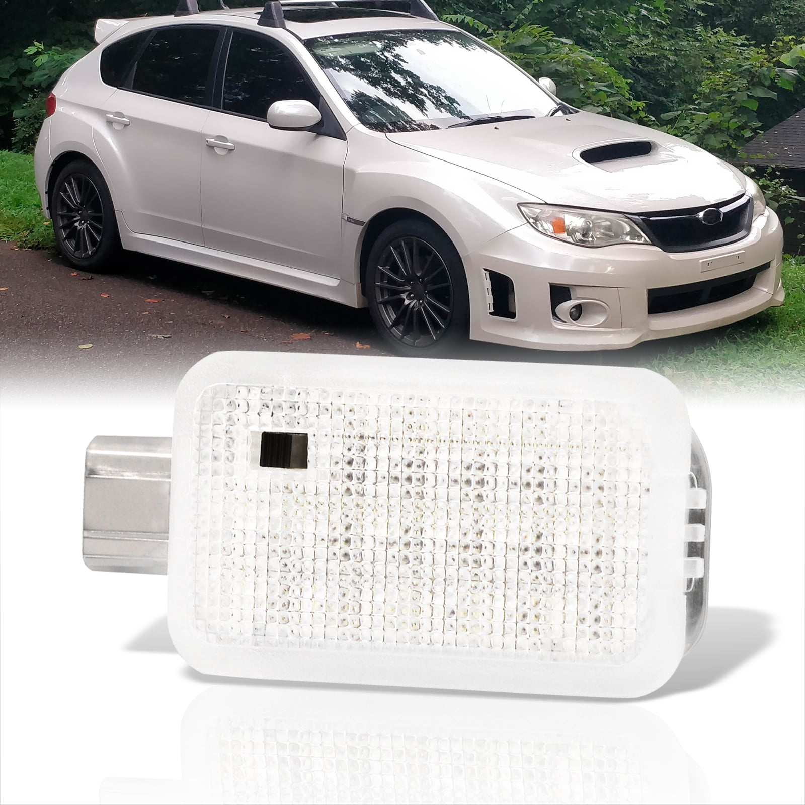 AJP Distributors LED Trunk Cargo Light Luggage Lamp Compatible/Replacement For Subaru Impreza WRX STI Ascent Crosstrek 2008 2009 2010 2011 2012 2013 2014 2015 2016 2017 2018 2019 2020 2021 2022 2023