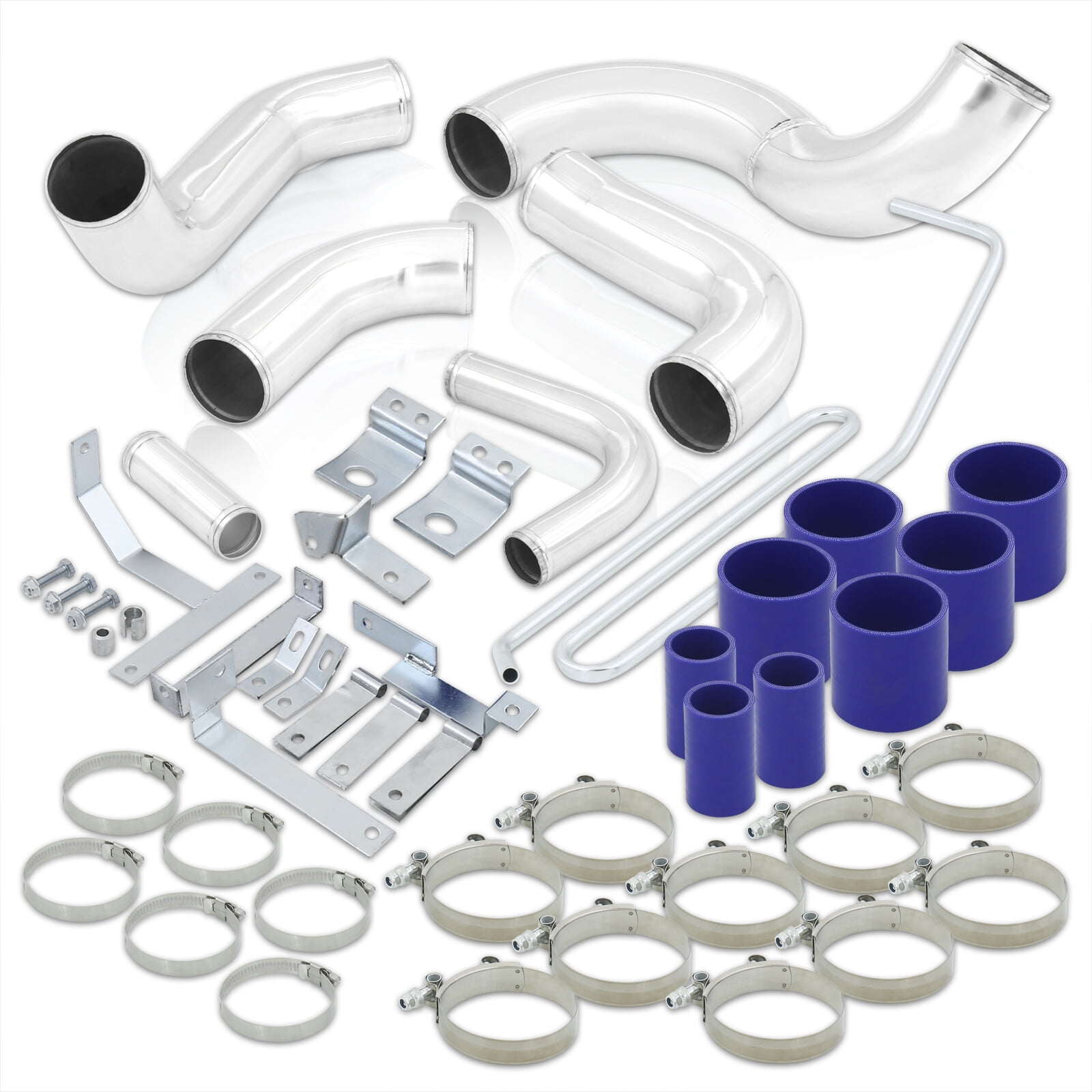 AJP Distributors Turbo Charged Intercooler Piping Pipe Kit Clamps