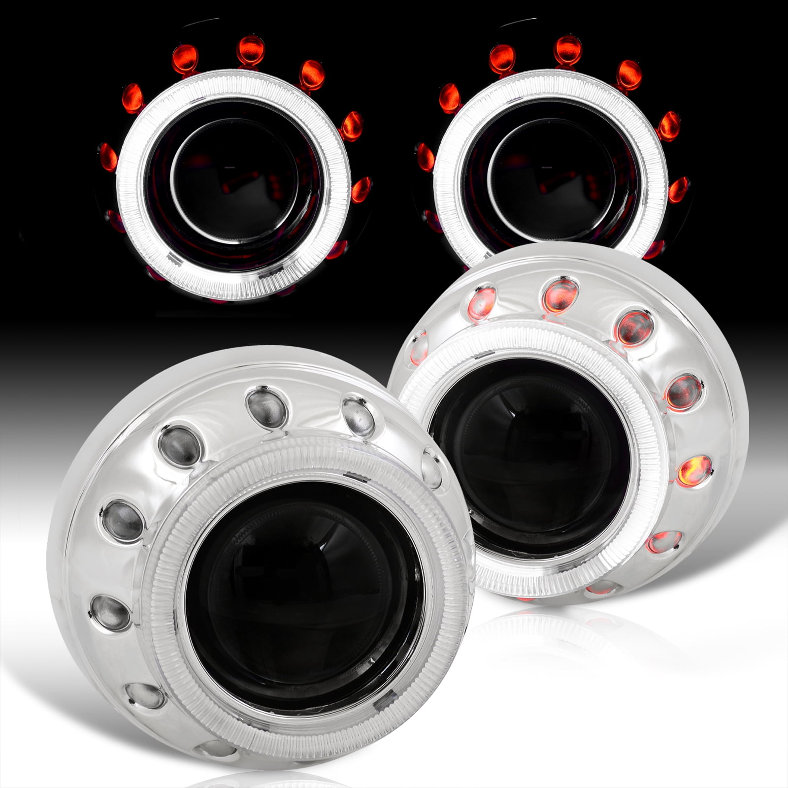 AJP Distributors Universal 2.5" Round BiXenon Projector Lens