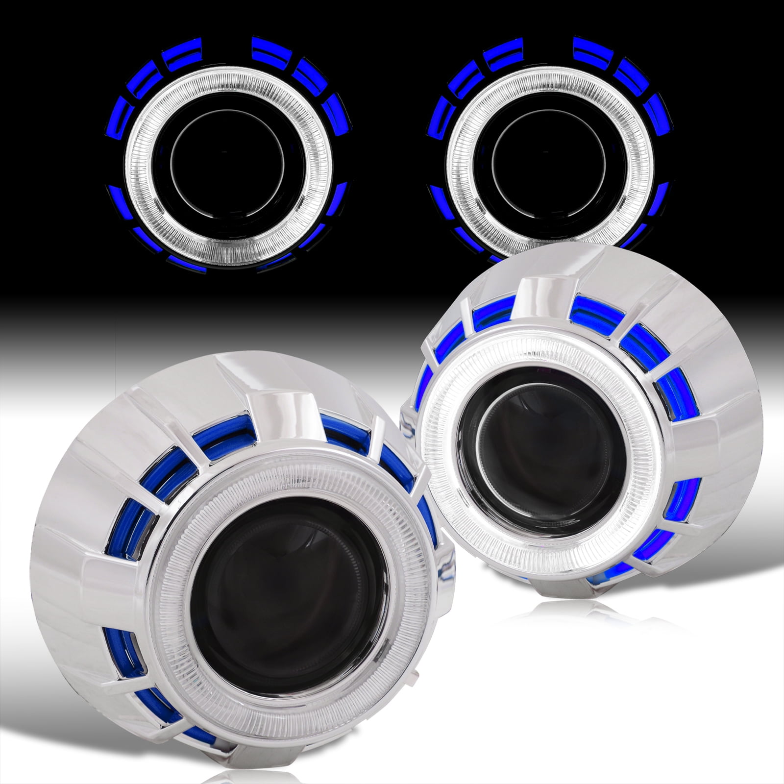 AJP Distributors Universal 2.5" Round Projector BiXenon Headlights